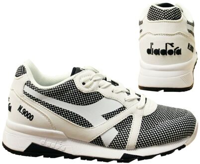 Diadora N9000 Arrowhead Heren Wit/Zwart Sportschoenen - maat