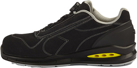 Diadora Run Net Airbox | Lage Werkschoen S3 Zwart - 40
