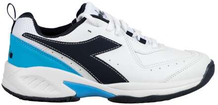 Diadora S. Challenge 5 Tennisschoenen Kinderen-Wit,Blauw - 35.5
