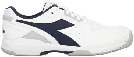Diadora S.Challenge 6 SL Tennisschoenen Heren-Wit,Blauw - 40.5,42,42.5,43
