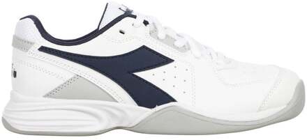 Diadora S.Challenge 6 SL Tennisschoenen Kinderen-Wit,Blauw - 36.5