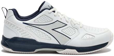 Diadora S.Challenge 7 Tennisschoenen Heren-wit, donkerblauw - 44.5