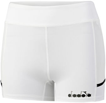 Diadora Short Pocket Short Voor Tennisballen Dames wit - XXL