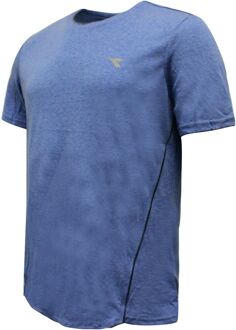 Diadora Sportswear Heren Blauw T-Shirt - XS