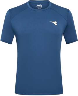Diadora T-shirt Heren donkerblauw - S,M,L,XL,XXL