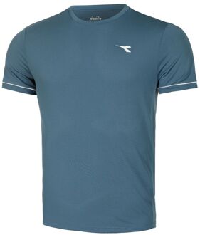 Diadora T-shirt Heren petrolblauw - S,M,XXL