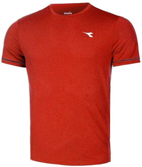 Diadora T-shirt Heren rood - L