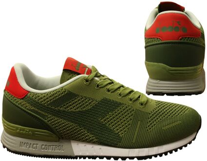 Diadora Titan Weave Heren Groen Sportschoenen