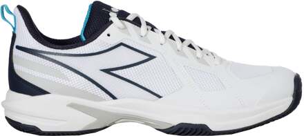 Diadora Trofeo 3 Tennisschoenen Heren-Wit,Donkerblauw - 40.5,41,42,42.5,43,44,44.5,45,45.5,46,47,47.5,48,49