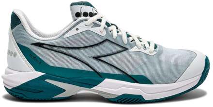 Diadora Trofeo 4 Tennisschoenen Heren-wit, zwart - 45.5