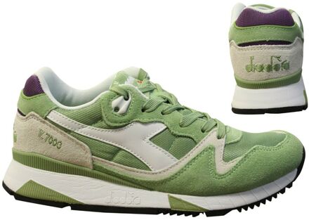 Diadora V7000 Nyl II Heren Groen Trainers - maat EU 37 / UK 4