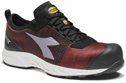Diadora Werkschoen Fly Litebase Matryx 181128 | Rood/Wit | Maat 45 - 8032521822313