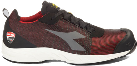 Diadora Werkschoen Fly Motor MTX 181222 Low S1PL | Rood/Wit | Maat 38 - 8053607818563