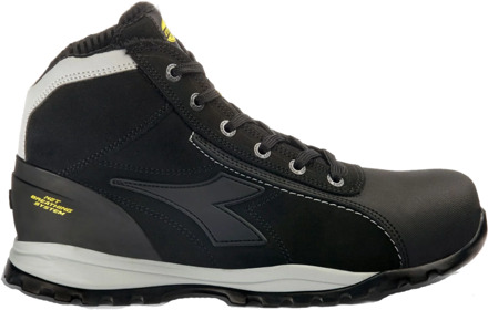 Diadora Werkschoen Glove Net Mid Pro 181123 / 173527 S3L Zwart | Zwart | Maat 38 - 8053607614899