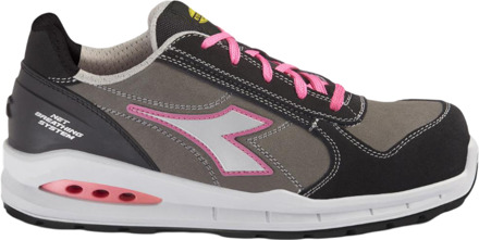 Diadora Werkschoen Run Net AB 181148 S3S D0447 | Smoked Pearl/silver D0447 | Maat 41 - 8053607620982