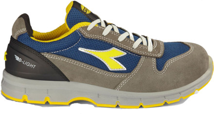 Diadora Werkschoen Run Text Low 181156 S1PS C4906 | Castle Rock Insignia Blue C4906 | Maat 35 - 8053607617548