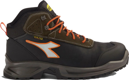 Diadora Werkschoen Sport Diatex 181120 Mid S3 (Zwart/Groen) | Zwart/Groen | Maat 41 - 8053607615926