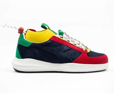 Diadora x LC23 Sailing MI B.Elite Heren Multicoloured Trainers - maat EU 45.5 / UK 10.5 Veelkleurig