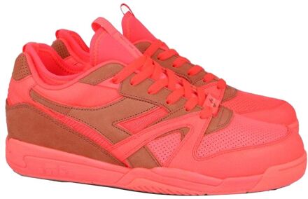 Diadora x Paura Duratech Elite Heren Oranje Trainers - maat EU 42 / UK 8 Veelkleurig