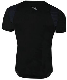 Diadora X-Run Basic Heren Zwart T-Shirt