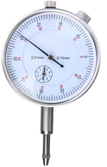 Dial Indicator Gauge 0-10Mm/0.01Mm Hoge Nauwkeurigheid Meetklok Micrometer Nauwkeurige Concentriciteit Meting Instrument Gereedschap