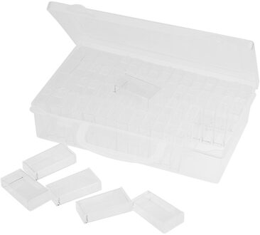 Diamant Borduurwerk Schilderij Tool 28 Slots Diamant Schilderij Gereedschapskist Borduurwerk C Apr29