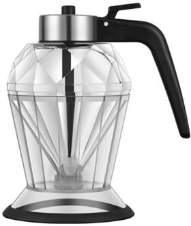 Diamant Glas Olie Dispenser Diamant Olie Fles Een Hand Tanken Fles Kruiden Keuken Gereedschap Voor Thuis