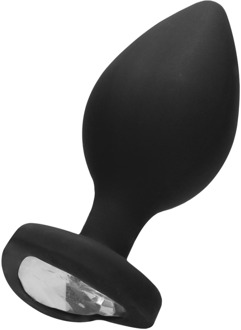 Diamant Hart Butt Plug - Extra Groot