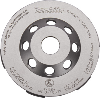 Diamant komschijf 125mm snel - B-48577 - B-48577