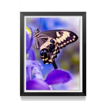 Diamant Schilderij Handgemaakte Diy Bloem Schilderijen Thuis Woonkamer Decoratie Kleurrijke Vlinder Punt Boor Tekening