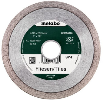 Diamant slijpschijf | Ø 125x22,23mm | "SP-T" | Fliesen "SP" - 628556000