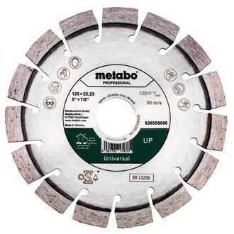 Diamant slijpschijf | Ø 125x22,23mm | "UP" | Universal "professional" - 628559000