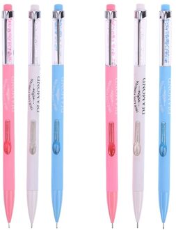 Diamant Vulpotlood Leuke Plastic Gekleurde Automatische Potloden Voor Kinderen