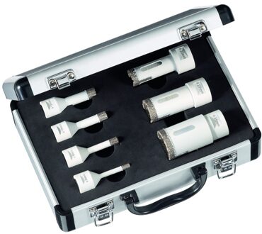 Diamantboor droogboorset 6-8-10-12-20-27-35mm, M14