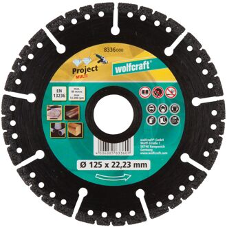 Diamantschijf Pro Multi - Multi-materiaal Voor Haakse Slijper - 125x22,2mm