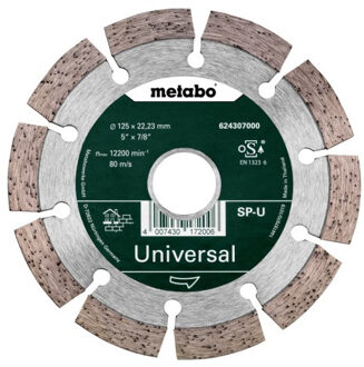 Diamantschijf "SP-Universal" | Ø 125x22,23 mm | blister - 624296000