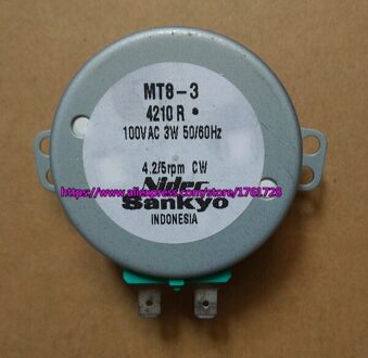 Diameter 50 Mm Klauw-Pole Motor Ac 100V 3W Permanente Magneet Synchrone Motor Cw 4.2 ~ 5 rpm