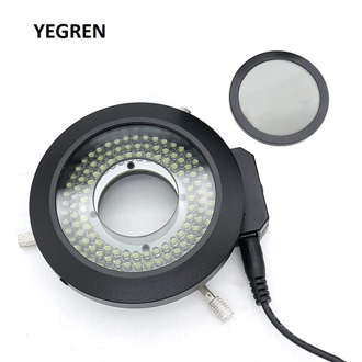 Diameter 62mm Microscope LED Ring Light with Polarizer Adjusted Vision Illuminator Polarized Light Source for Industrial Camera