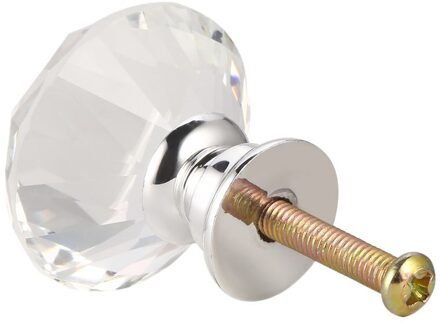 Diamond Crystal Clear Glas Deur Pull Ladekast Meubels Accessoire Slingerknop Schroef Wereldwijd