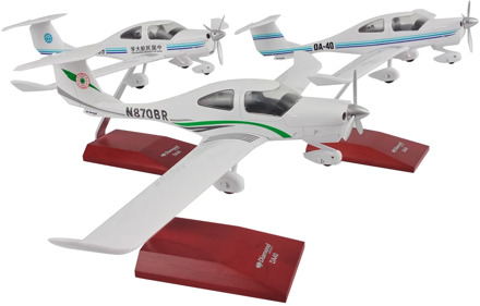 Diamond DA-40 plane model airplane ABSplastic Trainer aircraft scale model