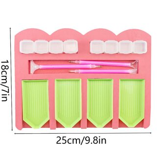 Diamond Multi-Boot Schilderen Lade Houder Kralen Opbergvak Punt Boor Pen Boor Klei Organizer Opbergdoos Diy Craft # Yj