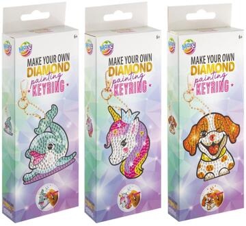 Diamond Painting sleutelhanger verschillende