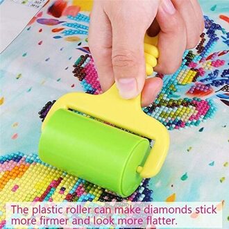Diamond Schilderen Kruissteek Hulpmiddel Diamant Schilderij Plastic Roller (Kleur Willekeurige) Diy Praktische Gereedschap Thuis Naaien Accessoires