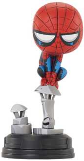 Diamond Select Toys Marvel Animated Statue Spider-Man on Chimney 15 cm