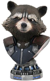 Diamond Select Toys Marvel Legends In 3D Avengers: Infinity War Rocket Raccoon 1/2 Scale Bust Statue