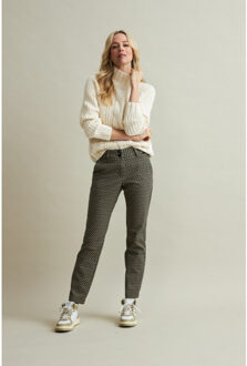 Diana fancy dessin Groen - S