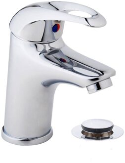 Diana Kiwa Wastafelmengkraan + Klikwaste Chroom Aqua Splash