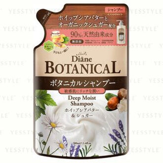 Diane Botanical Deep Moist Shampoo 380ml Refill