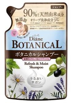 Diane Botanical Refresh Moist Oil Shampoo 380ml Refill