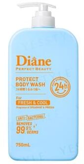 Diane Perfect Beauty Protect Body Wash Fresh & Cool 750ml